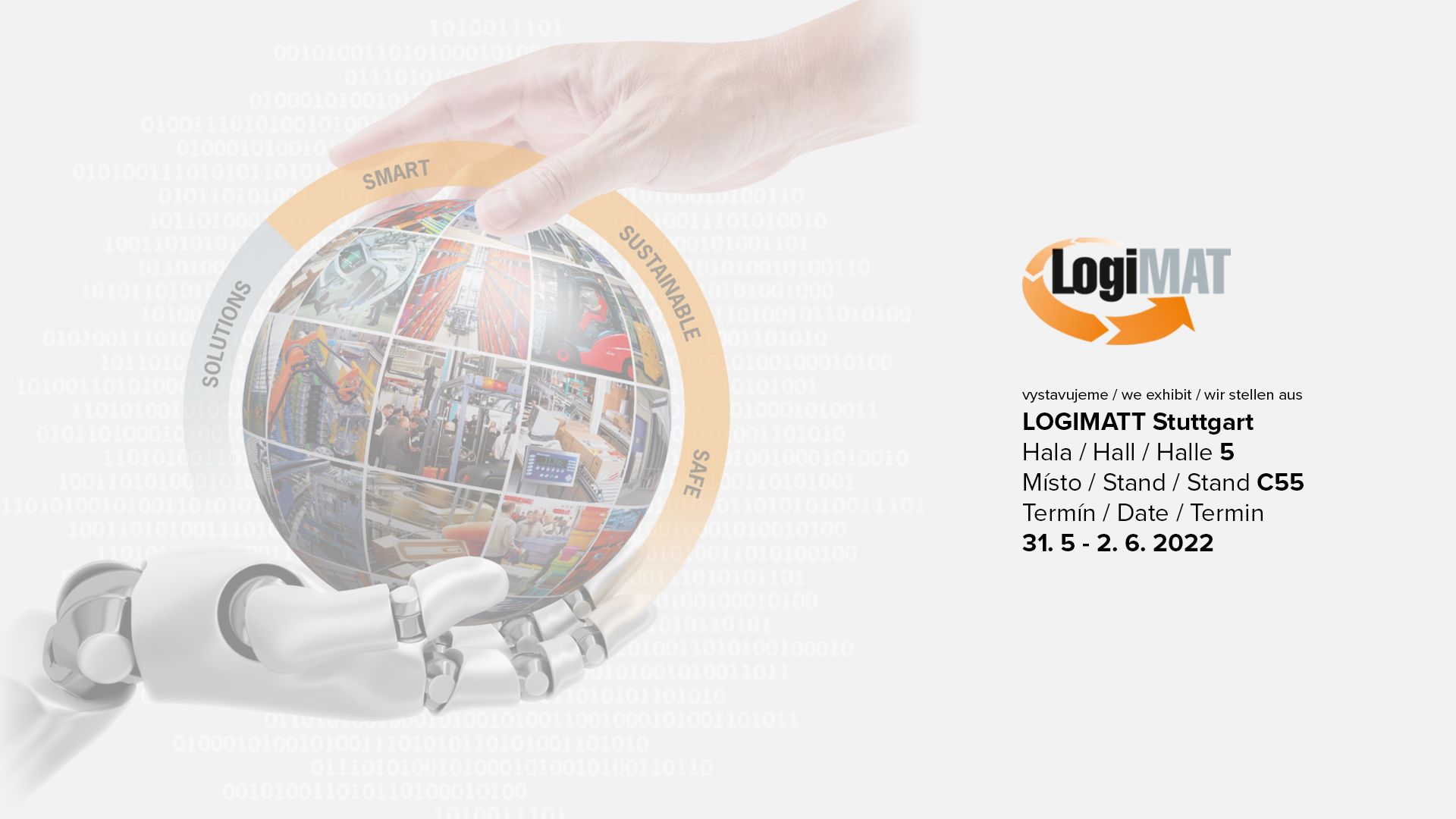 Invitation to the international trade fair LogiMAT