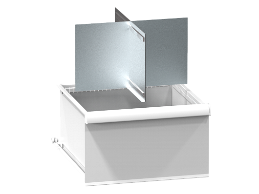 Set of metallic drawer partitions ZA (27x27D) 272715