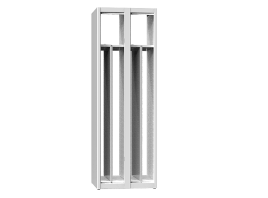 Partition panel for lockers with base, height 1200mm XD12
