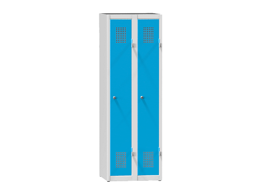 Double-door locker with base XS82-15